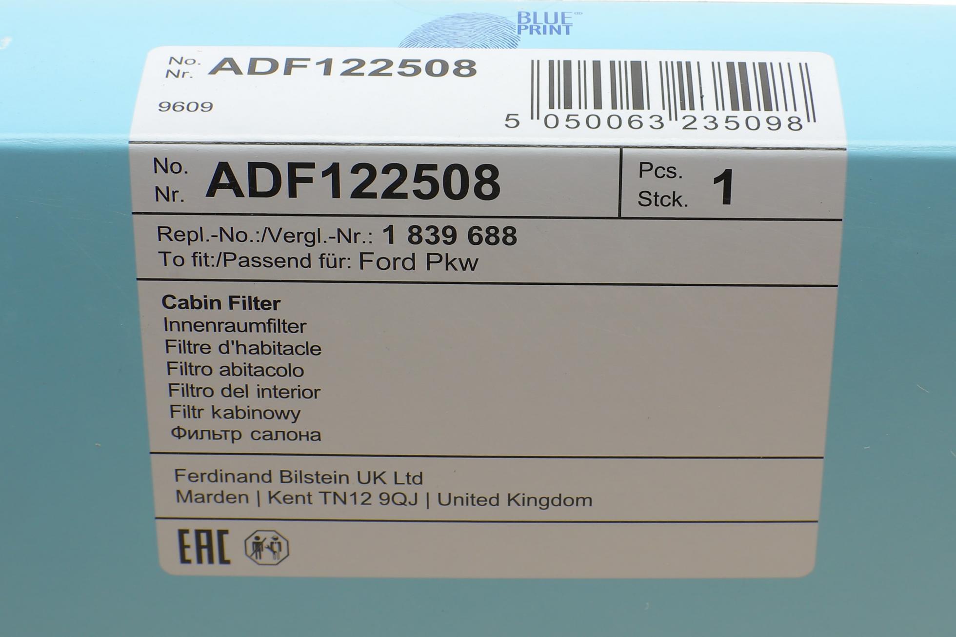 ADF122508 BLUE PRINT